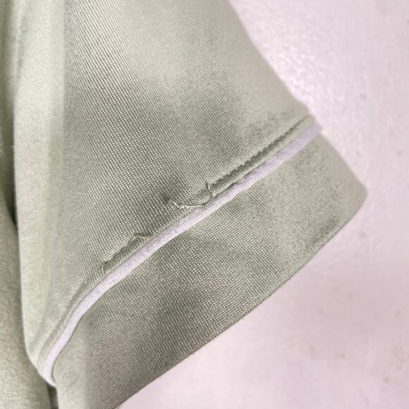 Born sage Modal Notch Collar Pajamas - Short Sleeve - Picture 3 of 8